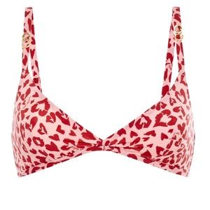 STELLA MCCARTNEY Stretch Jersey Heart Soft Cup Bra - Women’s Size Large - New